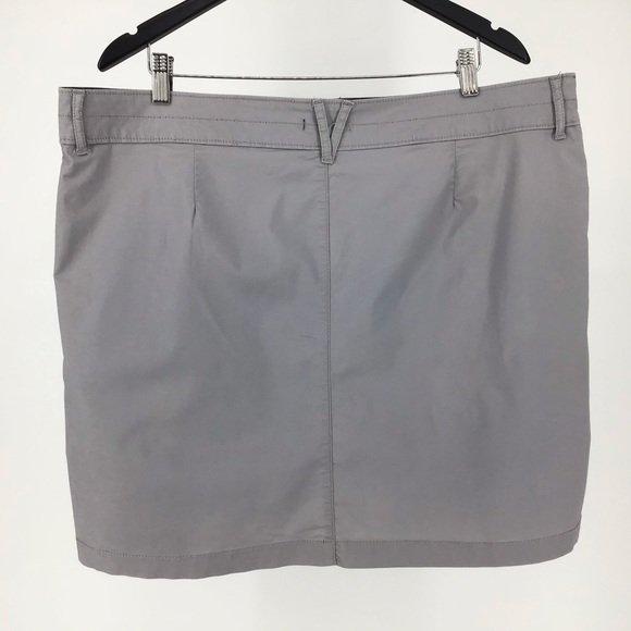 Lee Straight Fit Aleesa Skort, Alloy Grey, 18 - Picture 4 of 13